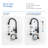 Bari-T Pull Down Single Handle Kitchen Faucet-73243940
