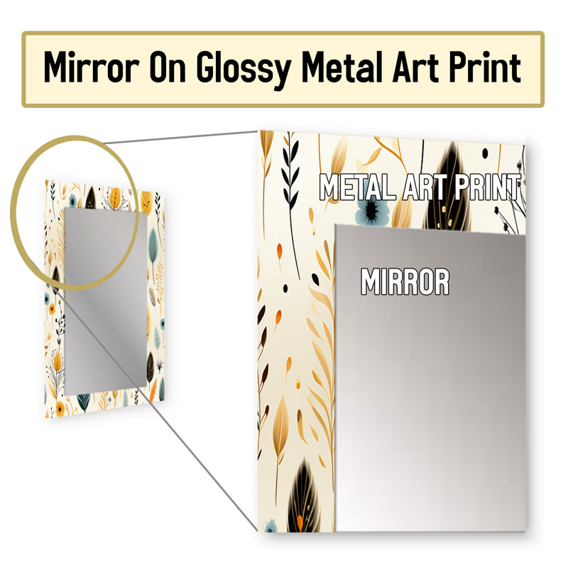 Vicini - Traditional Wall Mirror, 32 po x 24 po