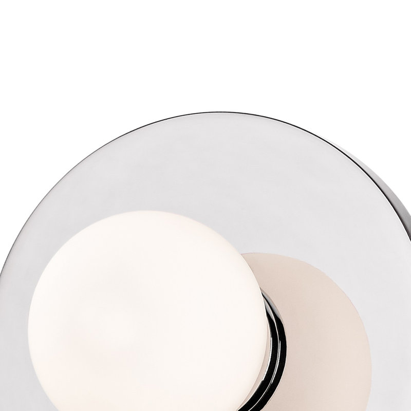 Taft 1 Light Wall Sconce, Polished Chrome