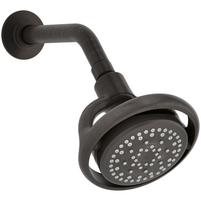 Flipside Multi-Function Showerhead, Shower Head with Four Sprays, 2.5 GPM