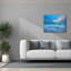 «Ocean Surf» par Patrick Zephyr, art mural sur toile-1054657994