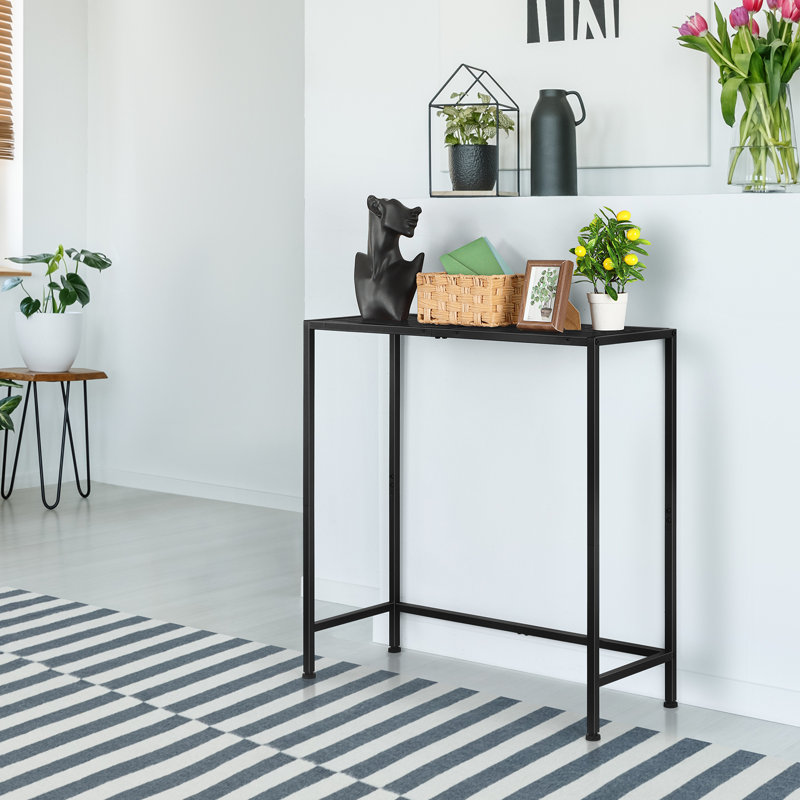 Poyen 31.5'' Console Table, Black