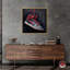 Sneaker suspendu noir et rouge Notoriart 1 pièce-100010343-112247314