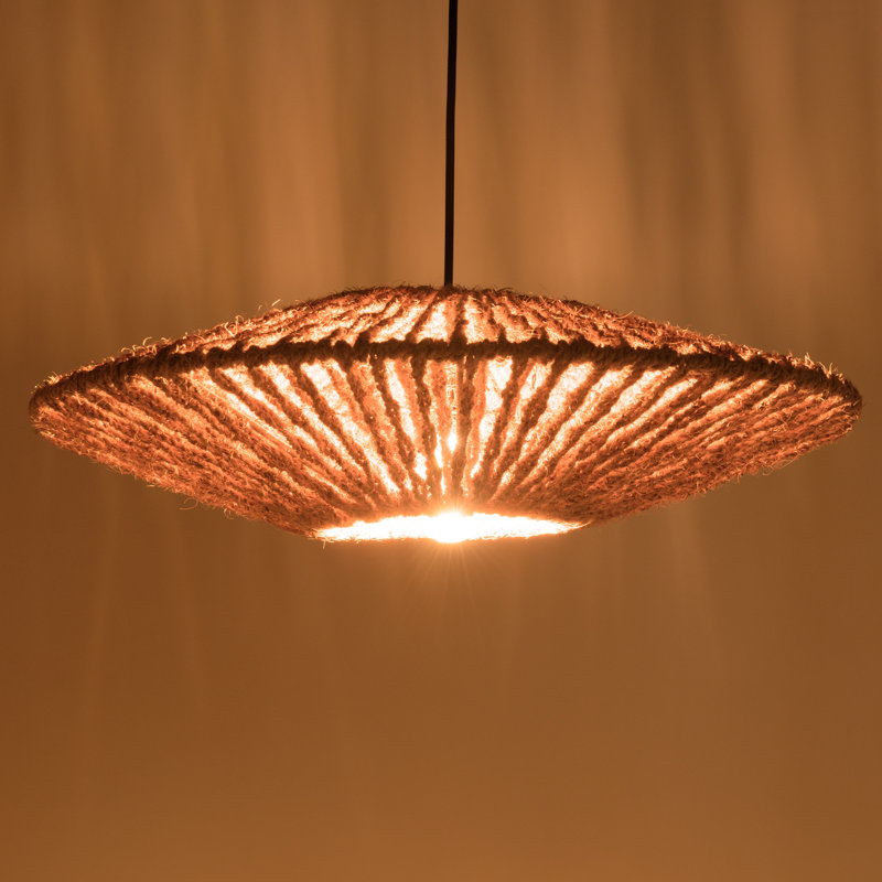 Amania 1 - Light Natural Pendant, 17cm H x 60cm W
