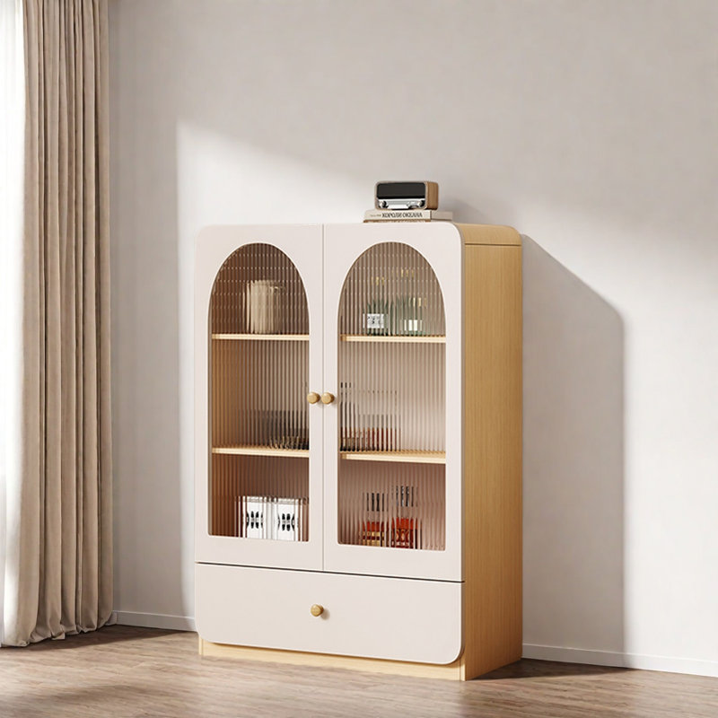 Lobsien, Burlywood / blanc, (3 tablettes) H 52,3 po x l 23,6 po x P 16,5 po