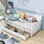 Lit de jour simple en bois avec trois tiroirs Bengoa-498436028