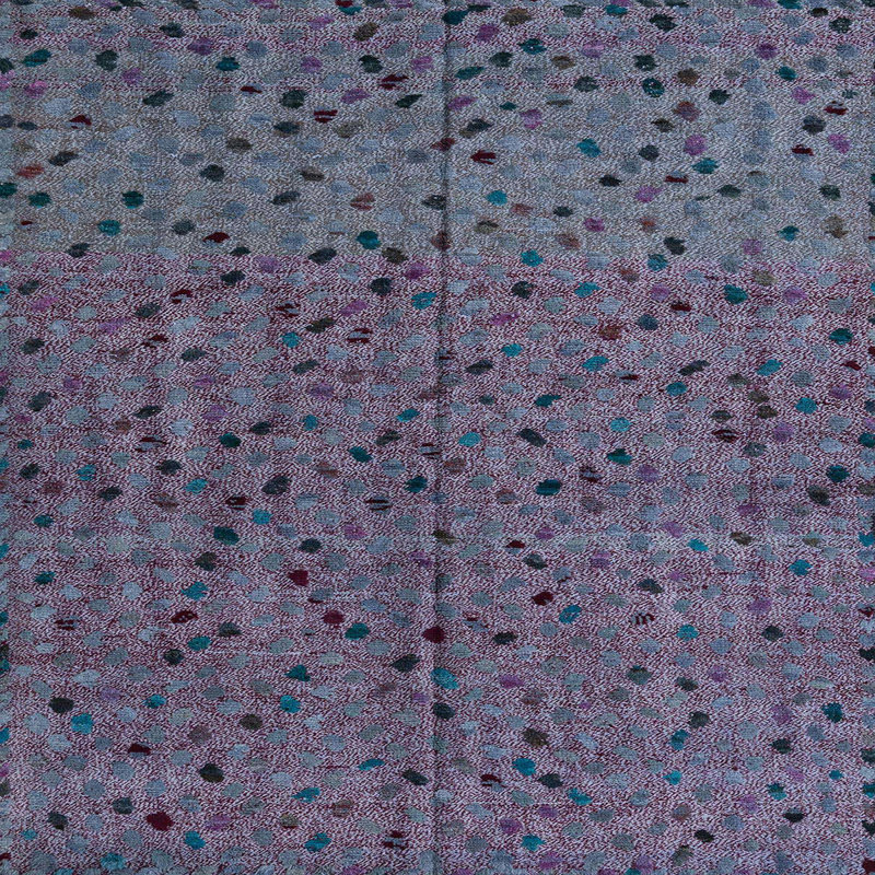 Tapis multicolore, Carré 8 pi