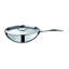Glamour Diamond Non-Stick Wok 11.02" - 6 Pieces - Stainless Steel