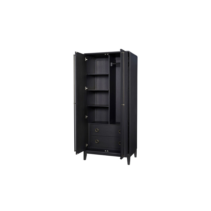 Armoire au fini poivre