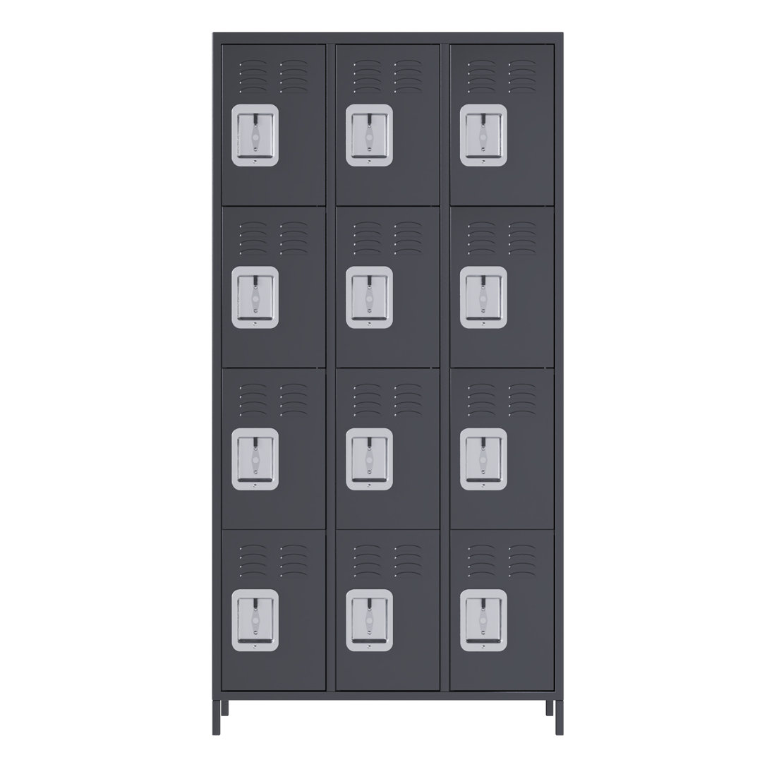 Metal Lockers For Employees With Lock&12 Doors Metal Lockers For Office,school,gym REEMOON 