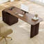 Bureau rectangulaire à 3 tiroirs en bois manufacturé brun noisette + brun-1541424052-1541424054