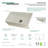 Kingston Brass Arcticstone 36-Inch Solid Surface White Stone Apron-Front Single Bowl Farmhouse Kitchen Sink