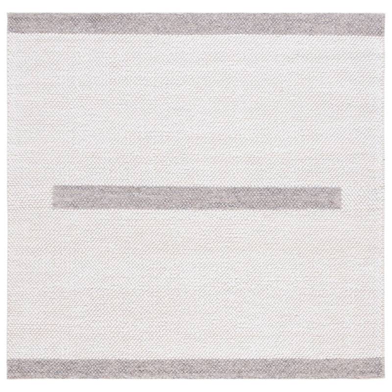 Maazin Flat Weave Wool Rug, Square 6'