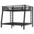 Metal Bunk Bed for Adults and Teens, Space-Saving Design with Noise-Reducing Frame, No Box Spring Required-534127328