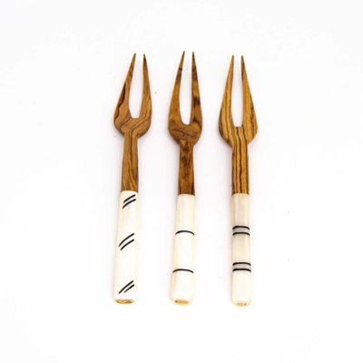 Ensemble de 3 fourchettes de service Barzan