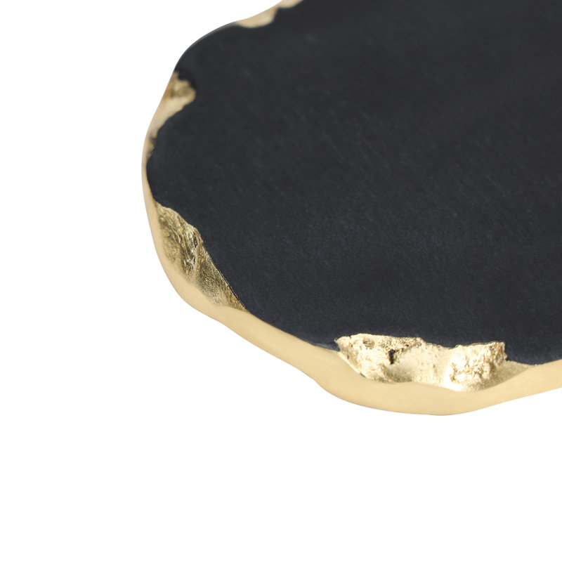 Ensemble de sous-verres Edica Marquise, Noir / or