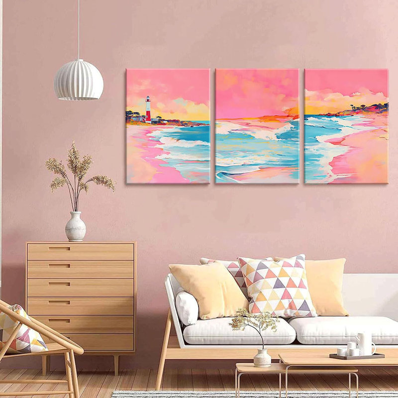 3 Piece Wrapped Canvas Print