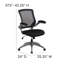 Chaise de bureau ergonomique en filet Bonavant-2097563908