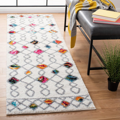Breanna Shag Performance Geometric Rug
