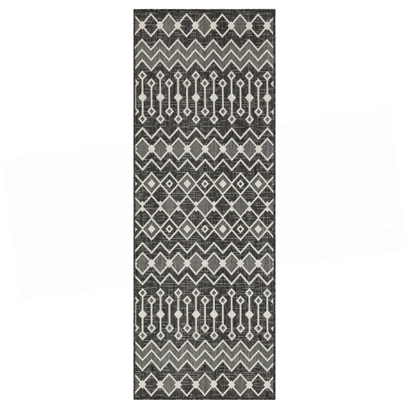 2 Ft. 7 In. X 7 Ft. 3 In. Indoor/Outdoor Area Rug, Runner 2'7" x 7'3"