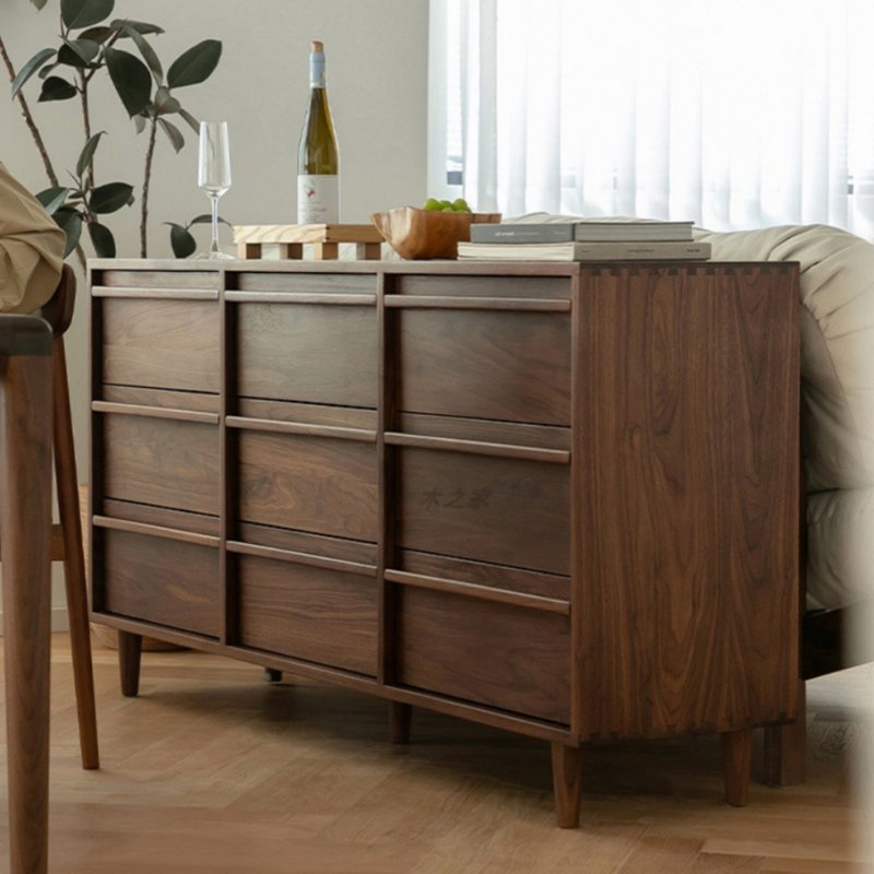 Armoire d'entrée en bois massif Modern Modern