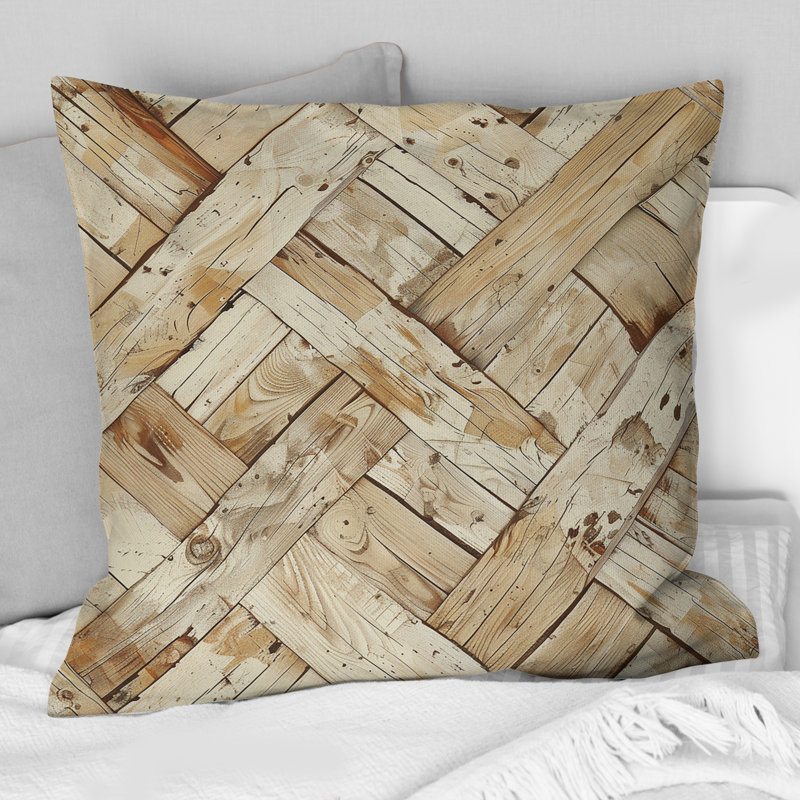 Coussin lombaire crème I, Carrée, H 18 po x l 18 po