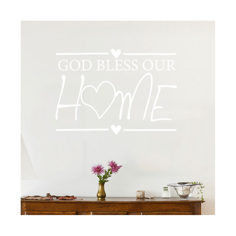 Wall Decal, White, Medium