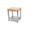 Cucina Prep Table with Butcher Block Top