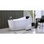 Baignoire tourbillon autoportante en acrylique avec robinet 59 po. X 29,5 po.