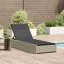 Sun Lounger Reclining Poly Rattan Outdoor Chair Garden Recliner Patio-1880161543