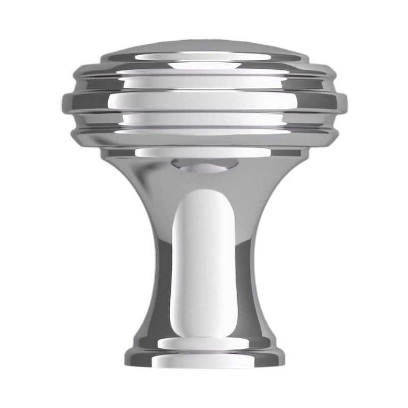 4454 Severin Fayerman Collection C Knob, Polished Chrome