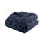 Très grand / très grand - microfibre de literie douce en textile bleu marine