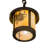 9" Wide Fulton Winter Pine Pendant