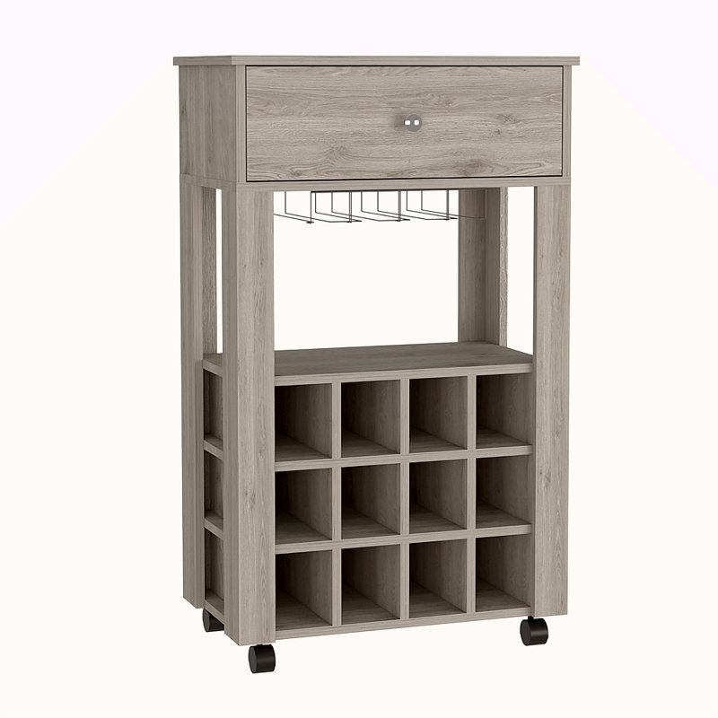 Armoire à vin 1 tiroir 12 bouteilles