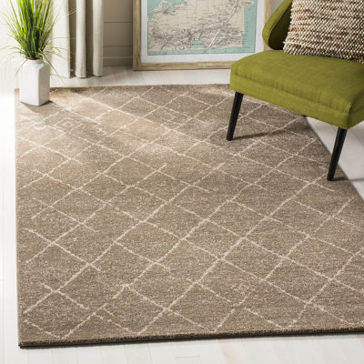 Montsalas Geometric Hand Woven Area Rug
