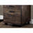 File Cabinet With Rolling Mobility - Brown For Office Document And Supply Storage On Wheels With Ample Drawer Space