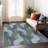 Machine Washable Indoor/Outdoor Lockway ACN2422 Mid-Century Modern Rug-400602563