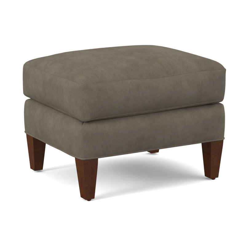 Upholstered Ottoman, English Saddle, Applause Ashton