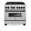 ZLINE Autograph 36" Legacy Dual Fuel Range-258929763