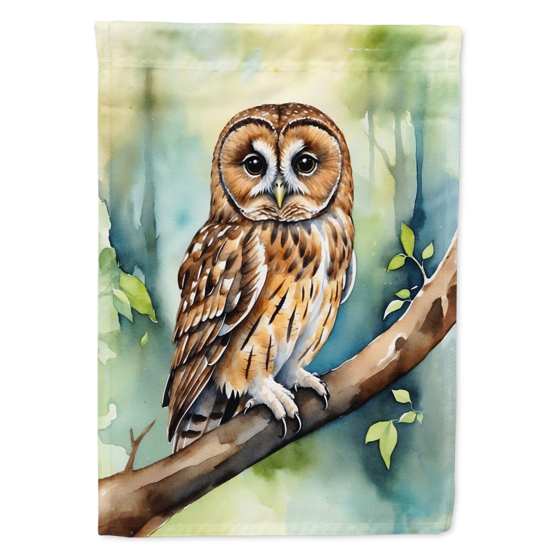 Drapeau de jardin, Chouette hulotte