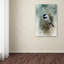 «Winter Chickadee» de Vidur, impression sur toile tendue-22071302