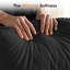 Fauteuil inclinable moelleux avec dossier alvéolaire de massage - support lombaire et repose-pieds réglables à 4 positions, poches de rangement latérales, cadre en acier robuste-1276395798