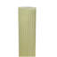 16.5" Tall Metal Table Lamp Folded in Ivory Shade