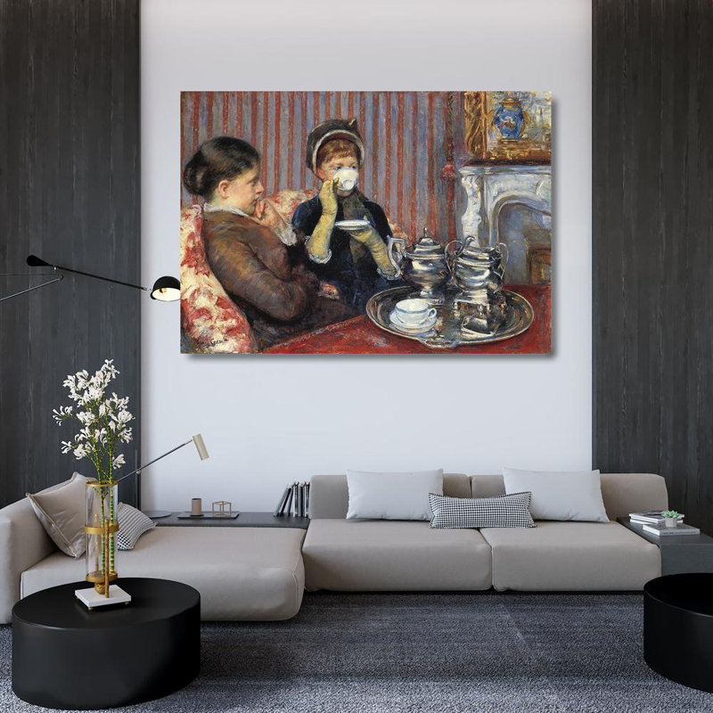 Art sur toile tendue, Astoria Grand Cassatt, Mary, H 35 po x l 48 po
