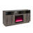Ambrose 70"W Fireplace TV Stand Console with Heater, LED Light, Cabinets, Shelves-1114803797