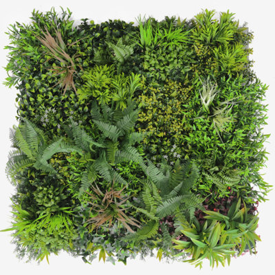 39.37 In X 39.37 In Bali With Led Lights Faux Plant Wall Panel (indoor/outdoor Uv). 1 Piece