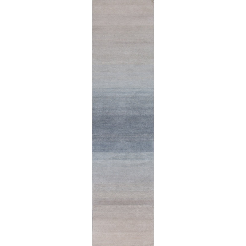 Fade Ombre Area Rug, Runner 3' x 12'