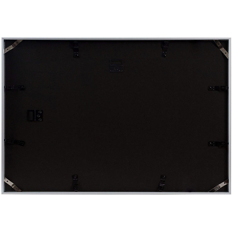 Cadre photo Ariaan, Argent, 18 po x 24 po, 3 cadres