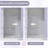 44-48 "W X 76" H Frameless Shower Door , 1/4 "(6 Mm) Clear Tempered Glass, Explosion Proof Film, Stainless Steel Handle, Brushed Gold-123375414