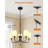5-Light Chandelier Farmhouse Ceiling Light-511387384